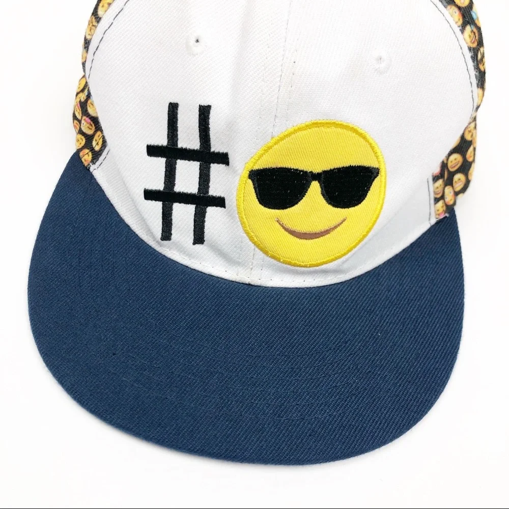 Emoji SnapBack Hashtag Hat - Picture 3 of 6